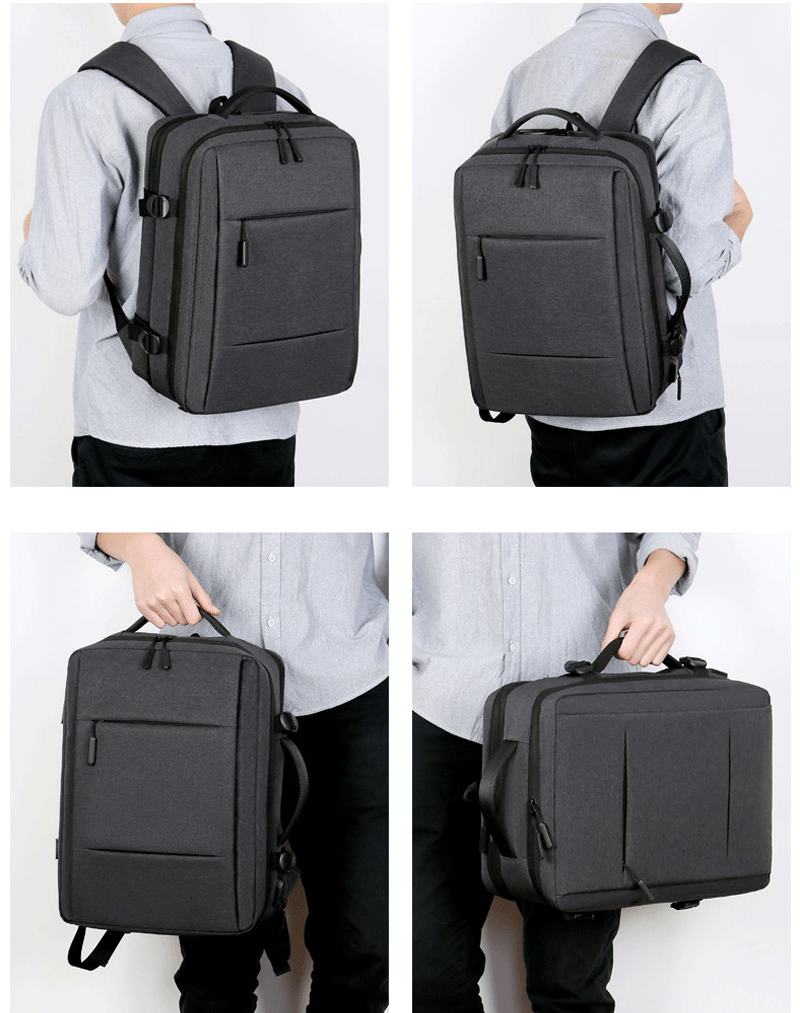 Mochila Mala Viagem Expansível Grande para Notebook Impermeável