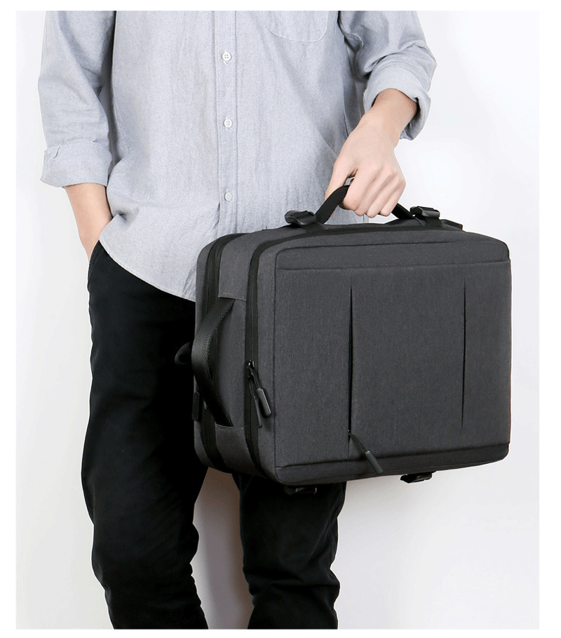 Mochila Mala Viagem Expansível Grande para Notebook Impermeável