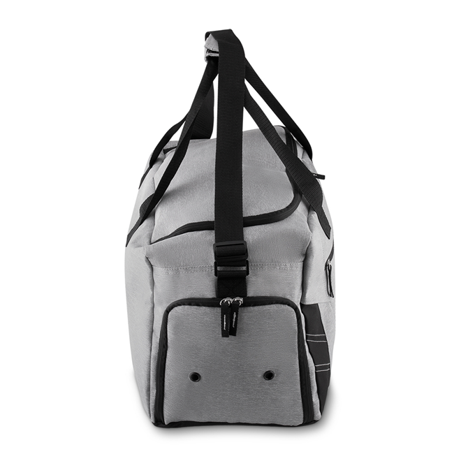 Bolsa de Academia 28L com Porta Tênis Cinza