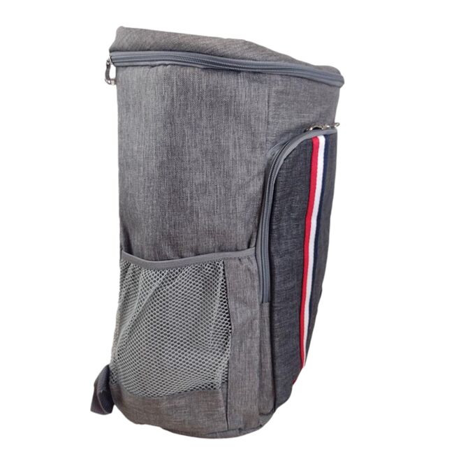 Mochila Térmica Cooler 25L Cinza Bebidas Isolada Unissex