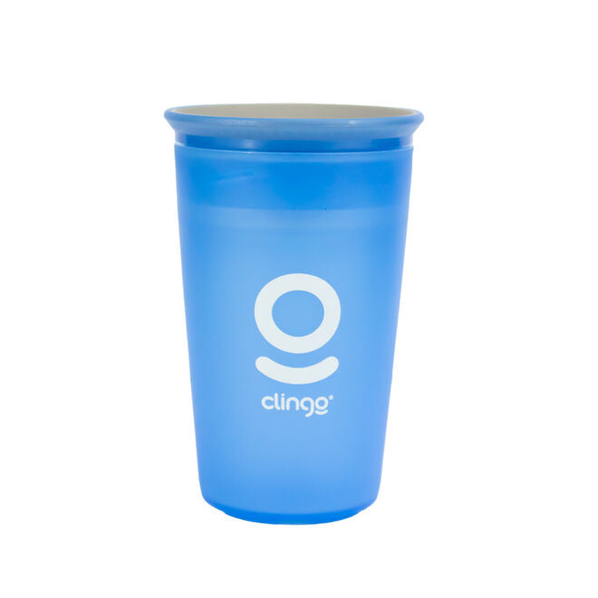 Copo Mágico 360º Colors Azul Anti-Vazamento 235ml
