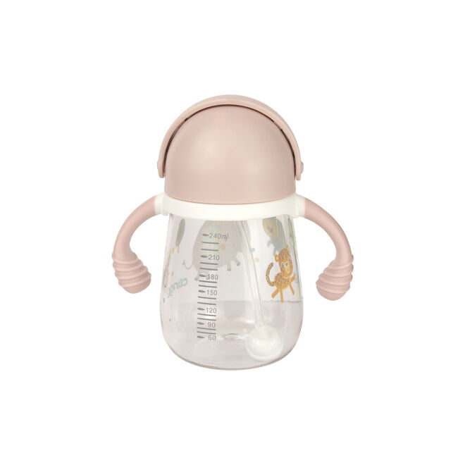 Copo de Transição com Canudo – 240ml, Antivazamento