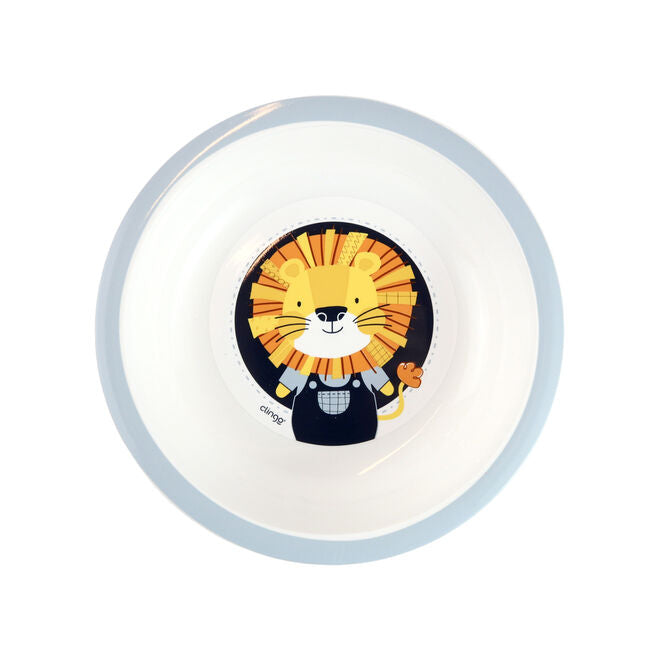 Kit Prato e Tigela Infantil Luke - Resistente, Seguro para Micro-ondas e Lava-louças