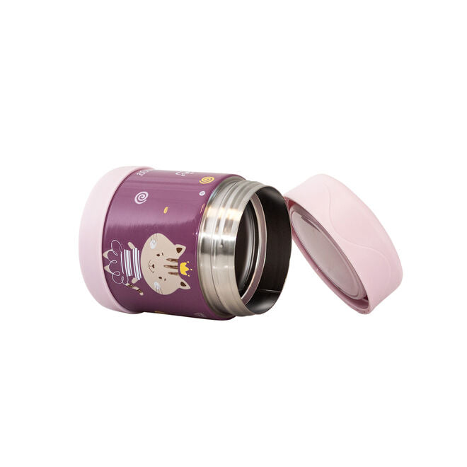 Pote Térmico Dupla Camada Vácuo Milky 330ml - Alimentos Quentes por 5h e Frios por 7h