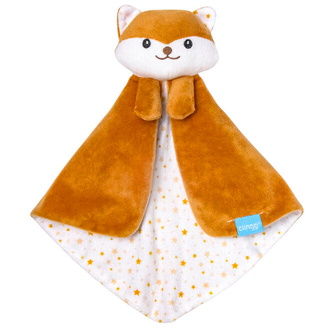 Naninha Raposa Soft Marrom Clingo - Conforto e Segurança para o Bebê