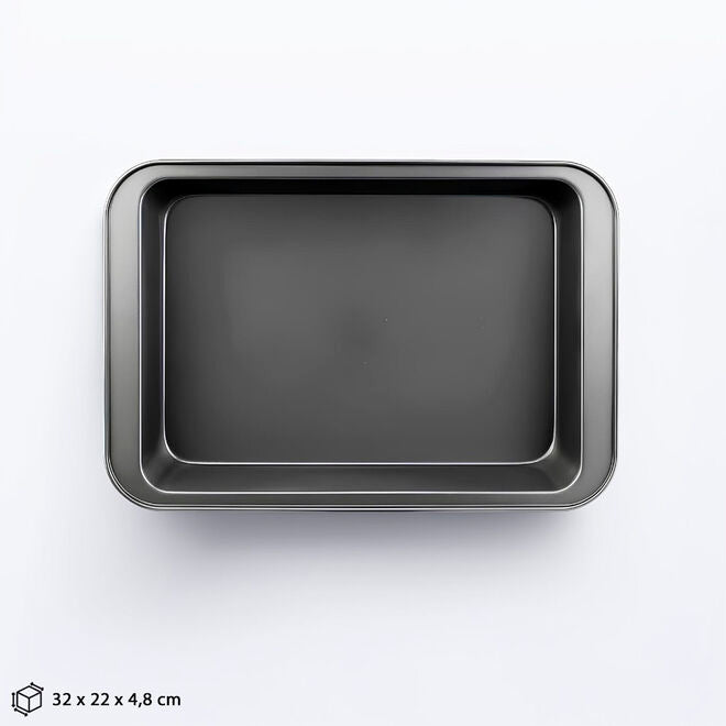 Forma Assadeira Antiaderente Retangular 32x22cm Forneável