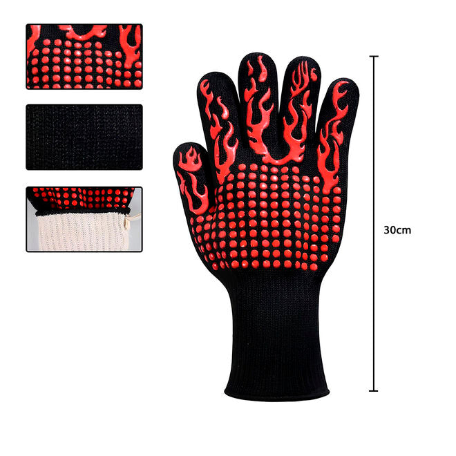 Conjunto 2 Luvas Térmicas para Cozinha e Churrasco