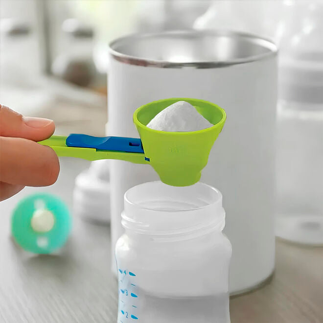 Colher de Medição Scoop Dosador com Controle de Fluxo Verde