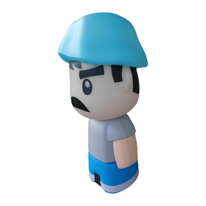 Luminária 3D Seu Madruga Luz Difusa Decoração Criativa