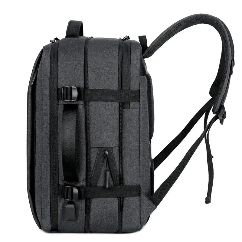 Mochila Mala Viagem Expansível Grande para Notebook