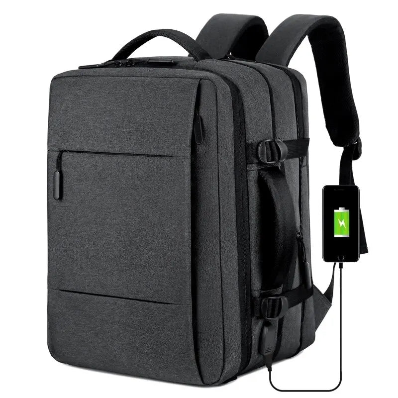 Mochila de Viagem Expansível Grande Impermeável