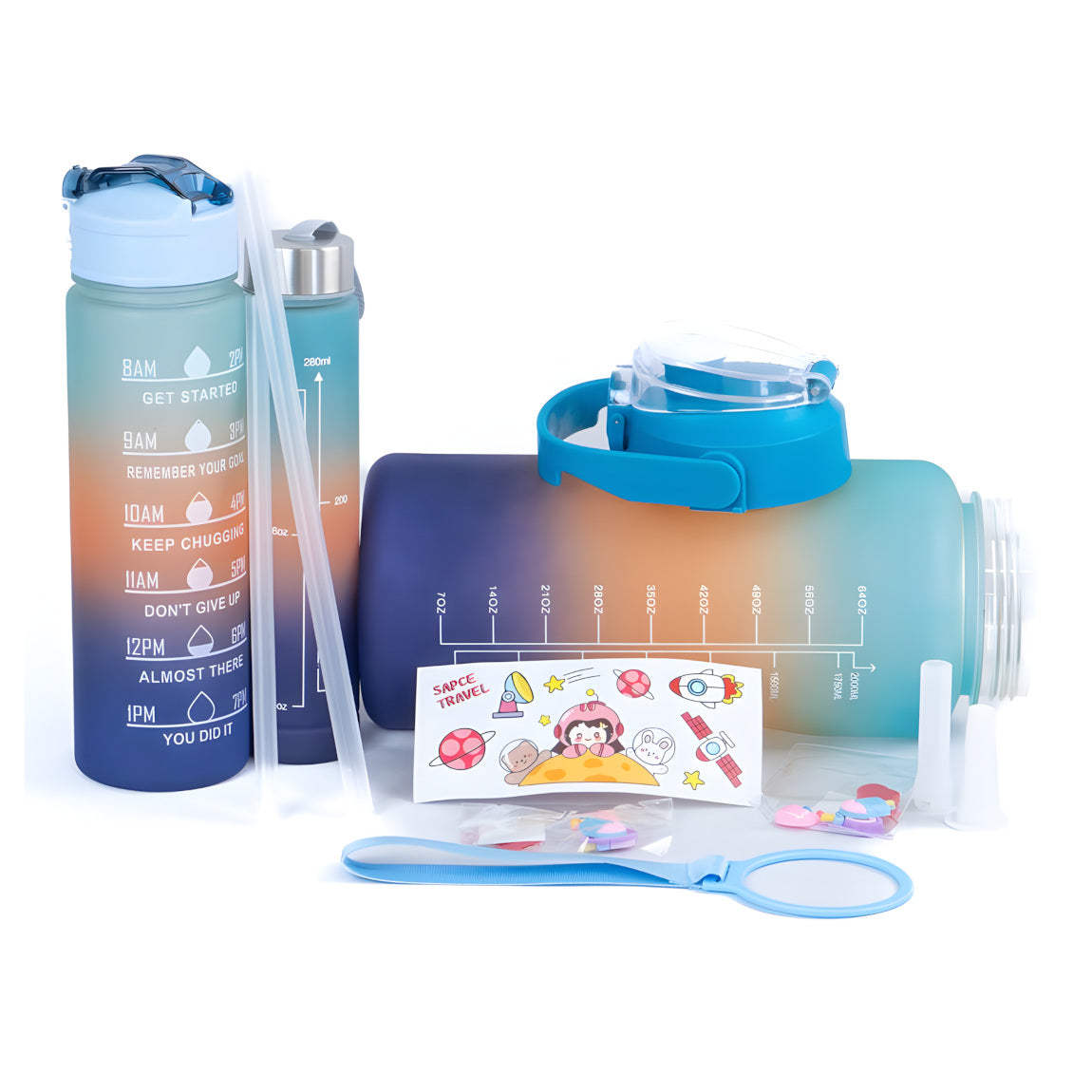 Garrafa para Academia Azul