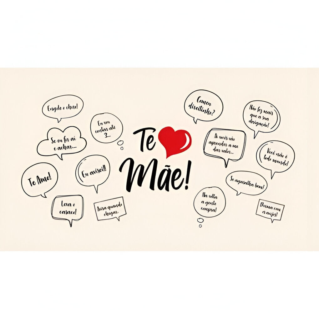 Luminária com Frases Criativas