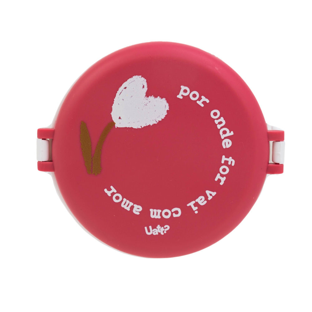 Marmita Mini com 2 Divisórias e Travas - Por Onde For