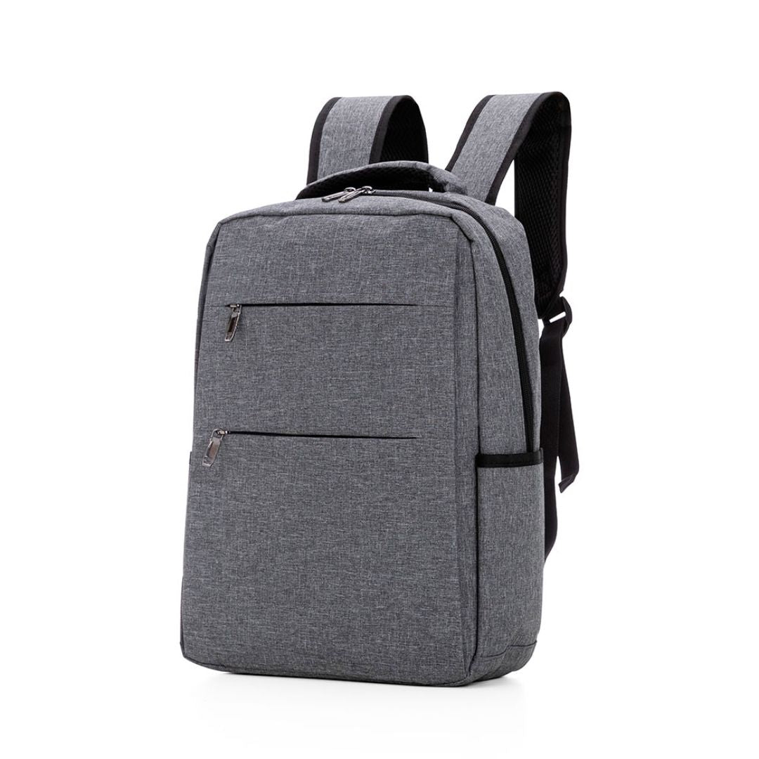 mochila para notebook cinza