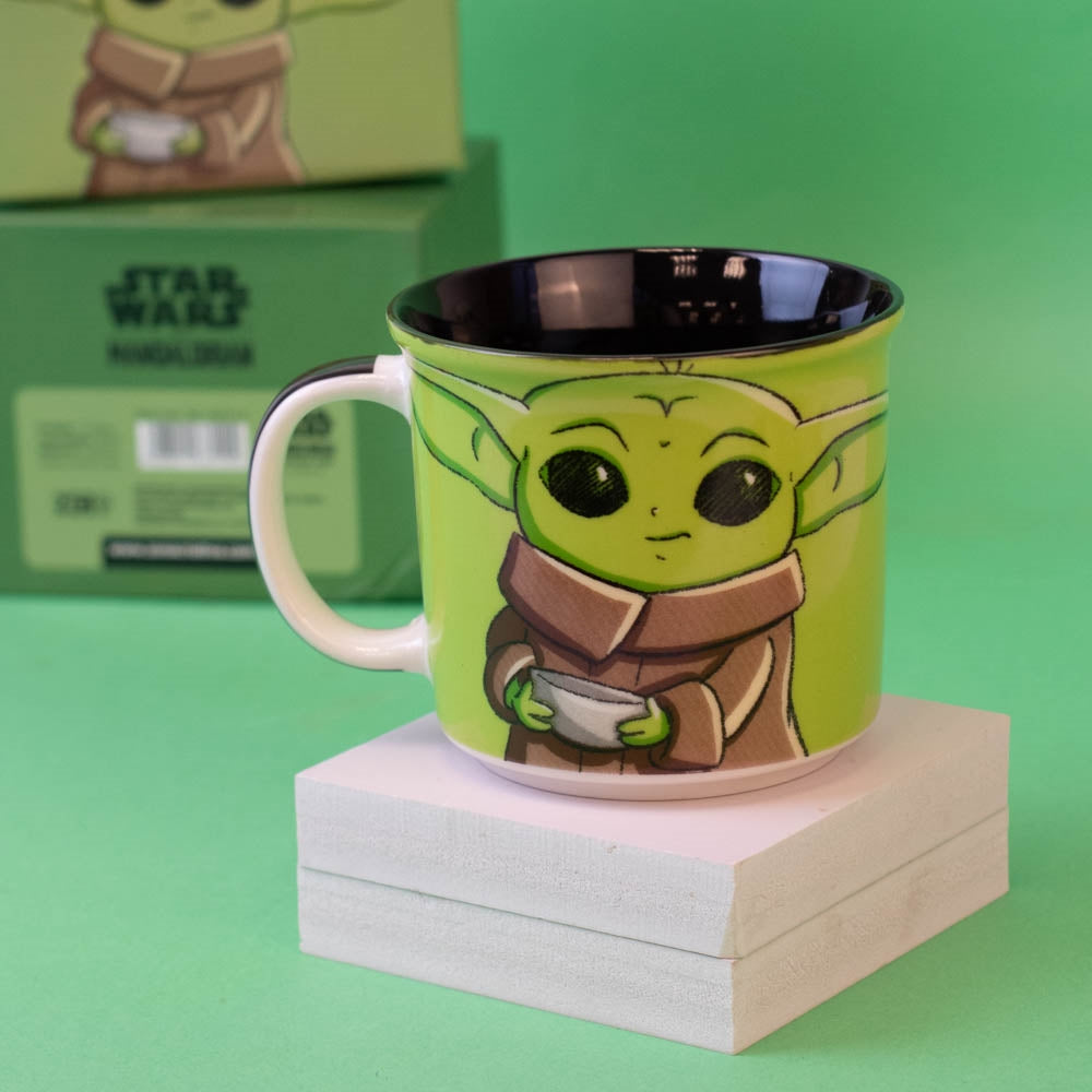 caneca baby yoda zona criativa