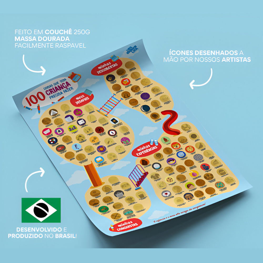 100 coisas para fazer no tédio infantil