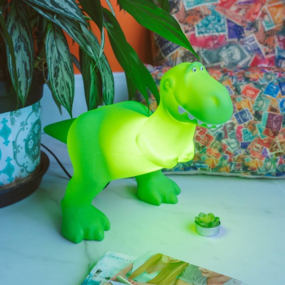 Luminária Dinossauro REX Toy Story