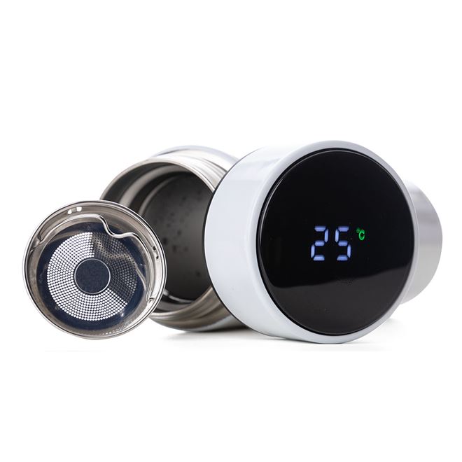 Garrafa em Aço Inox de 450ml com Display Indicador Colors Fresh