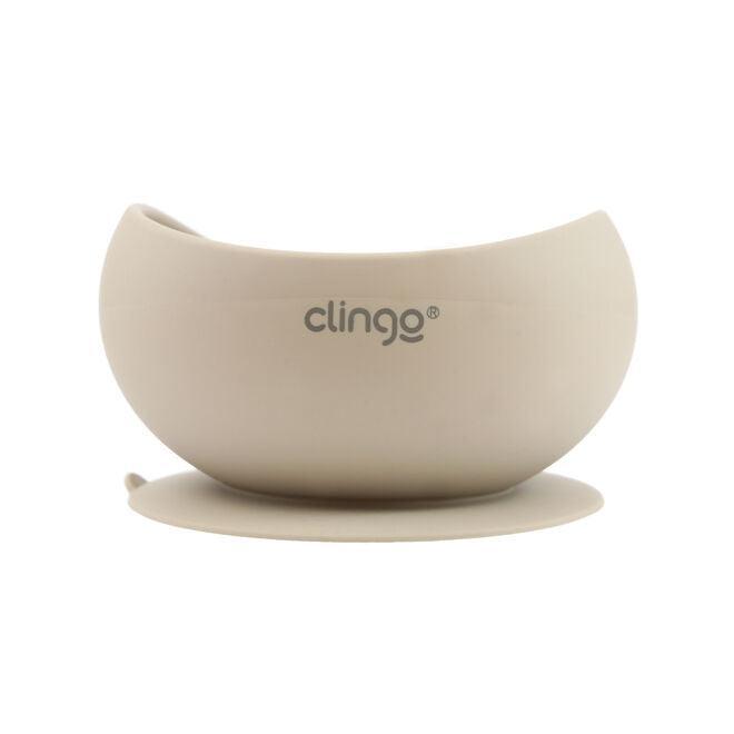 Tigela de Silicone com Ventosa Fendi para Bebês – Antimicrobiana