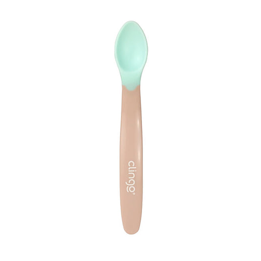 Colher Silicone Termossensível Colors Neutro para Bebês