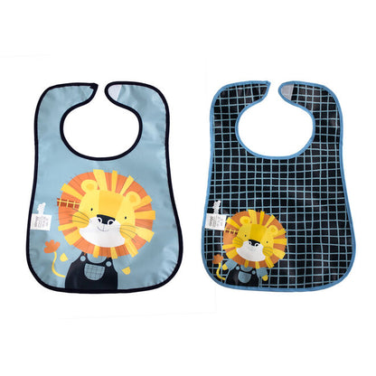 Kit com 2 Babadores com Coletor e Velcro Luke - Clingo