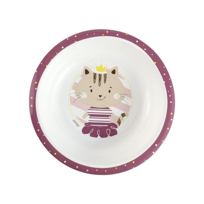 Kit Prato e Tigela Infantil Milky  - Resistente, Seguro para Micro-ondas e Lava-louças
