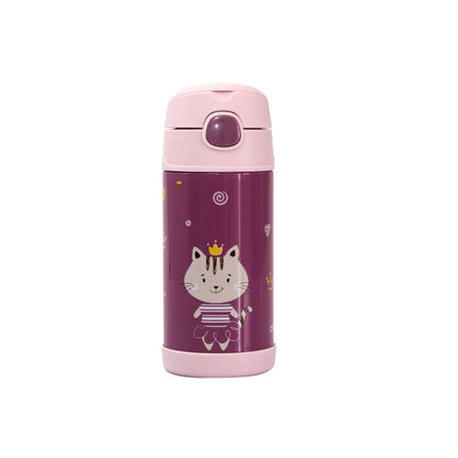 Garrafa Térmica Dupla Camada Vácuo Milky 310ml - Bebidas Quentes por 5h e Frias por 7h