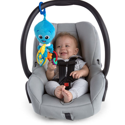 Chocalho de Pendurar Octopus Baby Einstein com Atividades e Mordedor