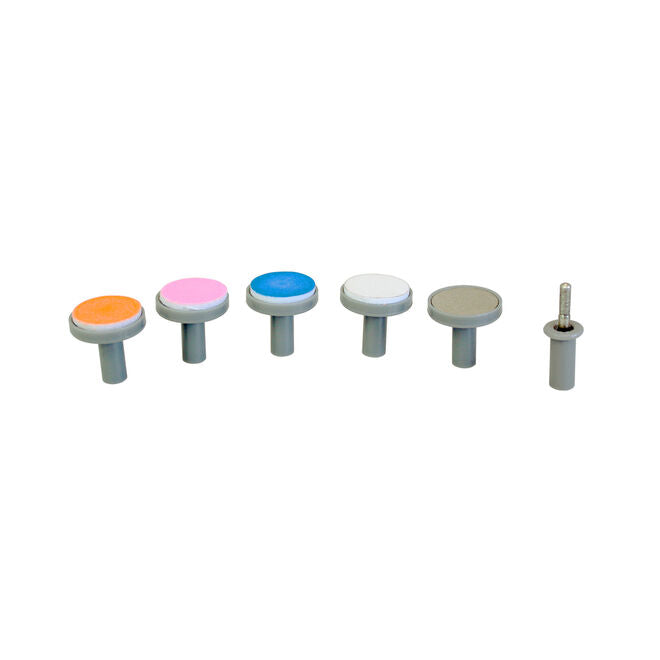 Kit Manicure Elétrica com LED 6 Lixas Bebê Mamãe - Clingo