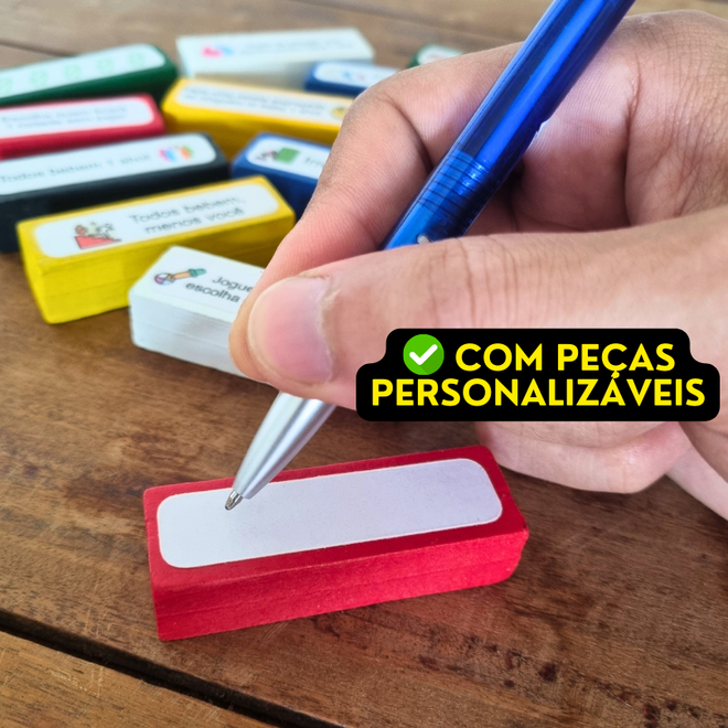Tombou Tomou em Madeira - Jogo de Drinks