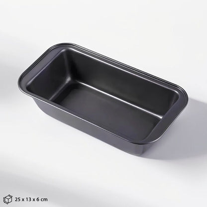 Forma de Pão em Aço Antiaderente 25x13cm Forneável