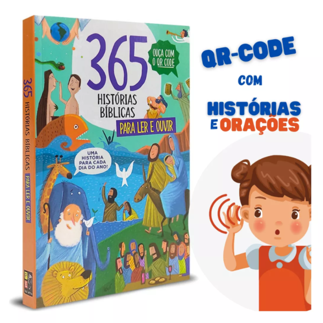 365 Histórias Bíblicas para Ler e Ouvir