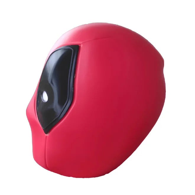 Luminária 3D Deadpool Marvel Bivolt Decoração Geek Vermelha