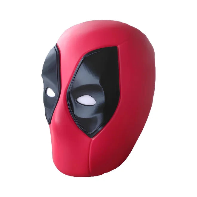 Luminária 3D Deadpool Marvel Bivolt Decoração Geek Vermelha
