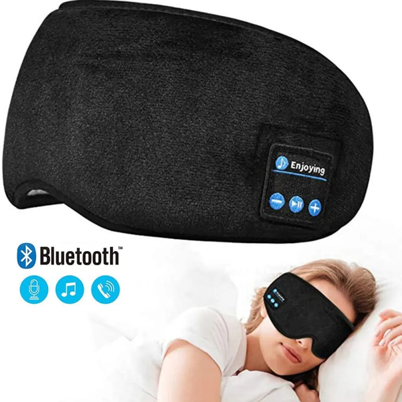 Máscara de Dormir com Fone de Ouvido Bluetooth