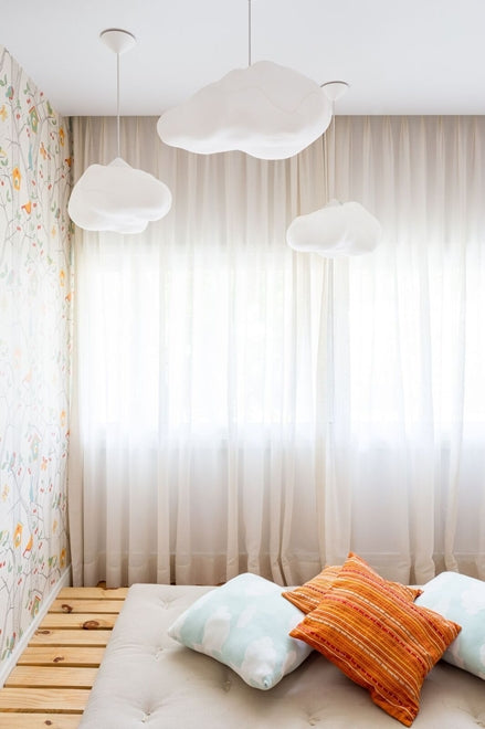 Luminária Pendente Nuvem Cotton Cloud