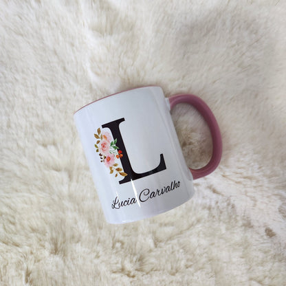 Caneca Personalizada com Frase Evangélica - Nada é Impossível para Deus