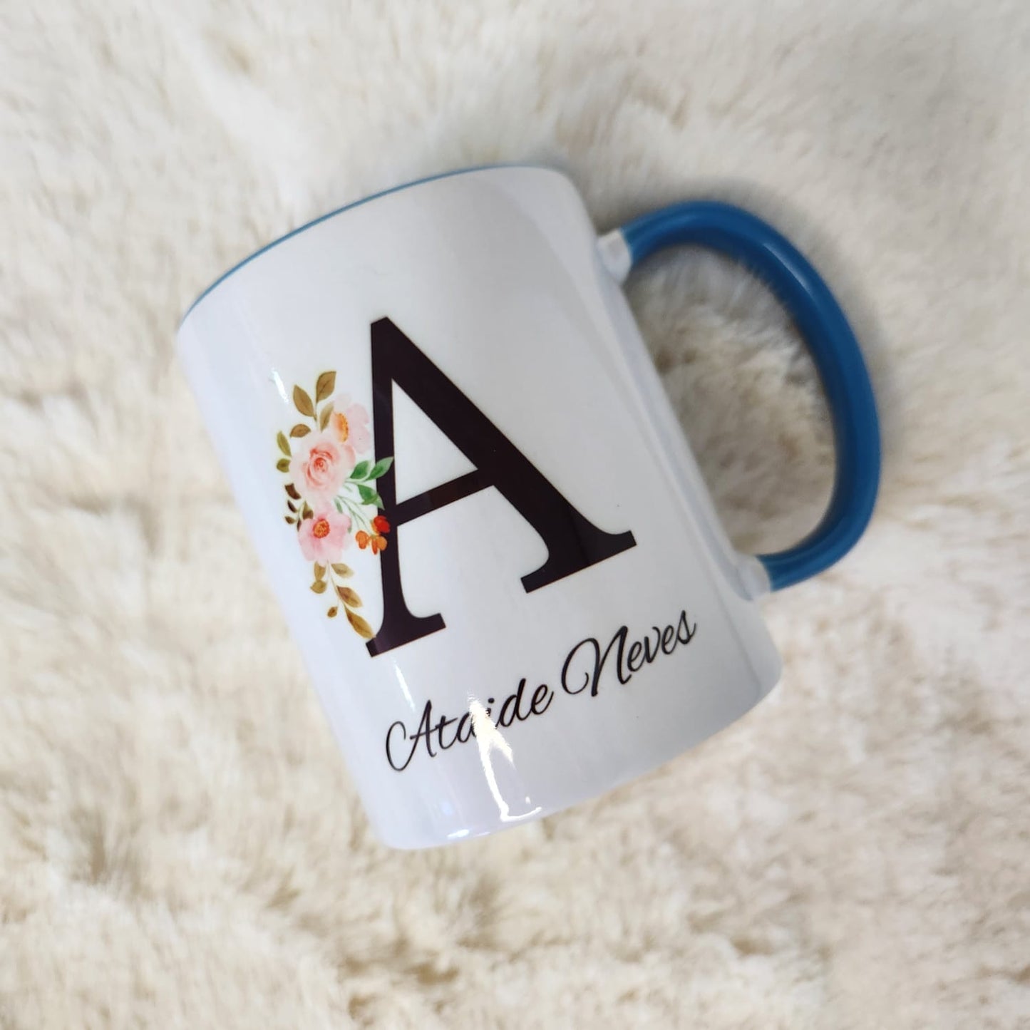 Caneca Personalizada com Frase Evangélica - Nada é Impossível para Deus