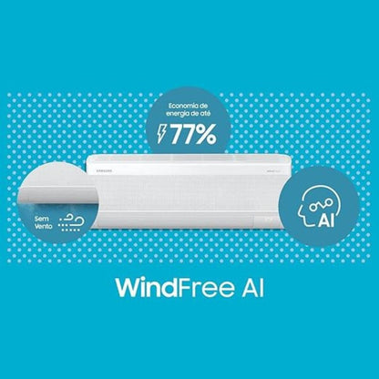 Ar Condicionado Split Samsung WindFree AI Inverter 12.000 BTUs Frio 220V - Foto 6
