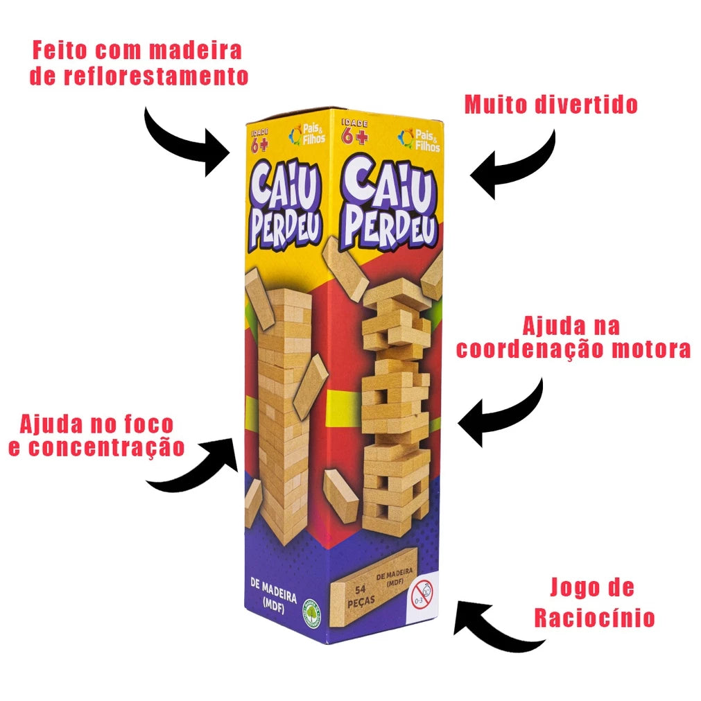 Jogo Caiu Perdeu psicologia