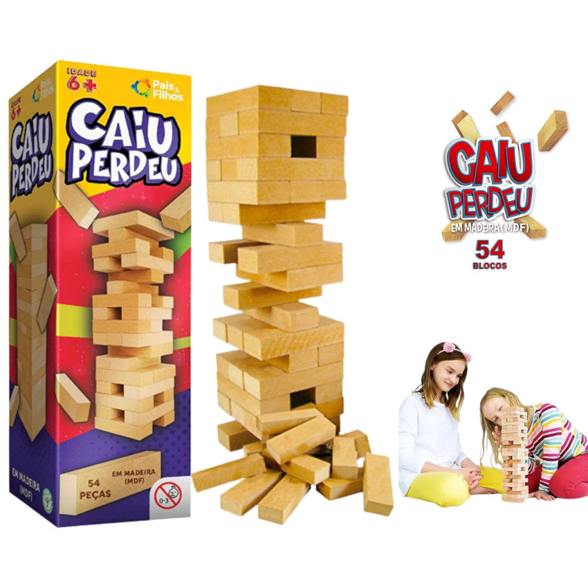 Jogo Caiu Perdeu Pais e Filhos
