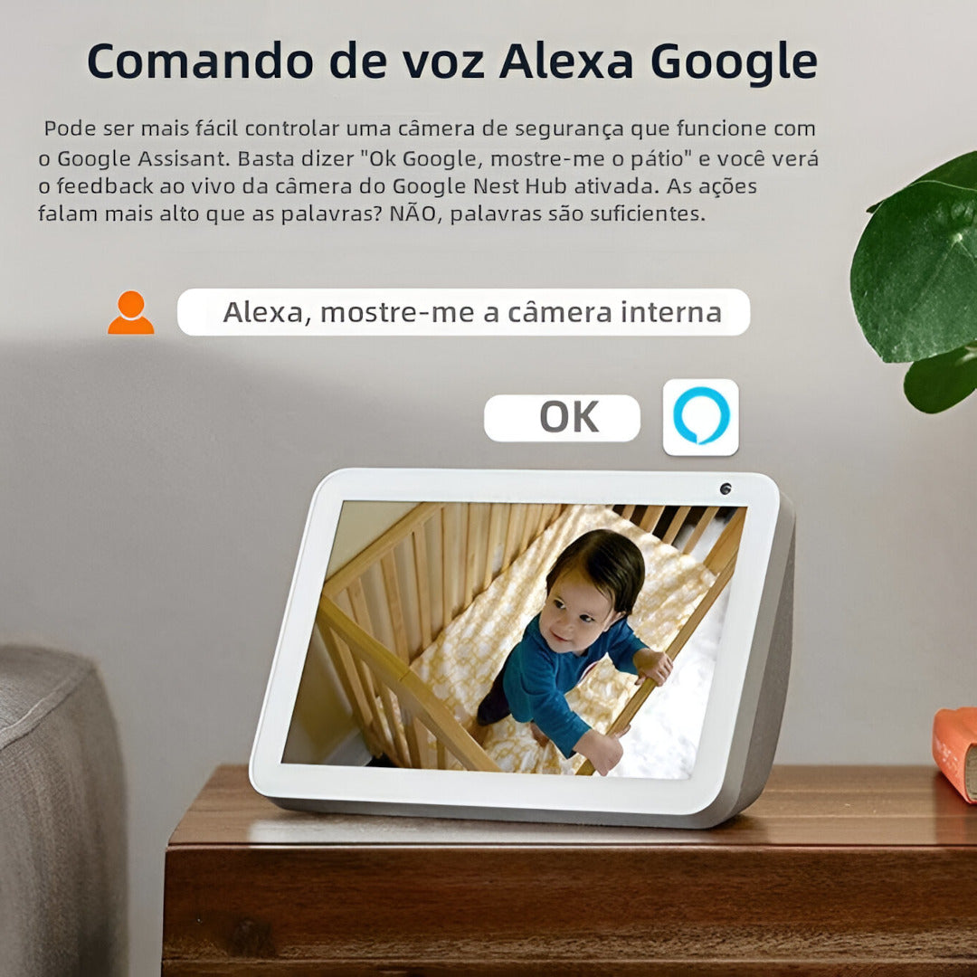 camera de segurança wifi alexa