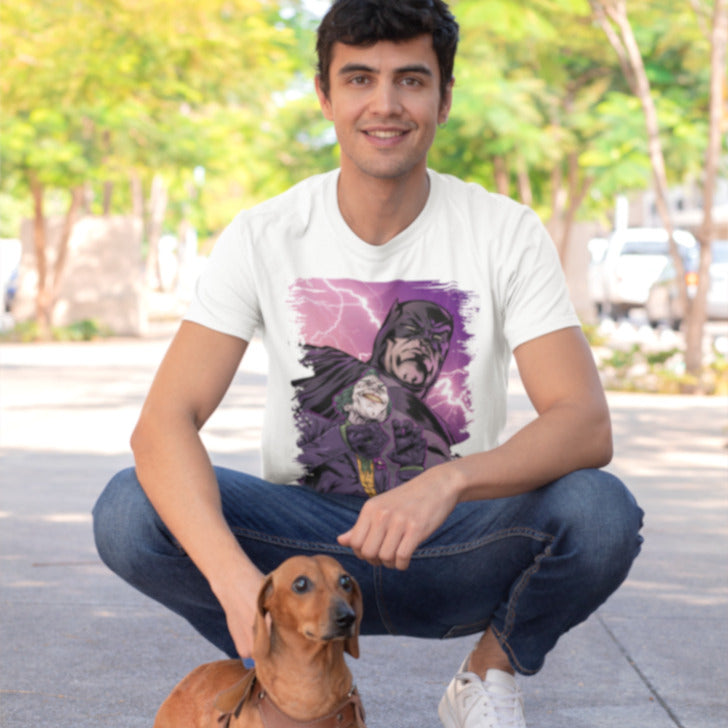 Camiseta Masculina Personalizada do Batman para Presente de Aniversário