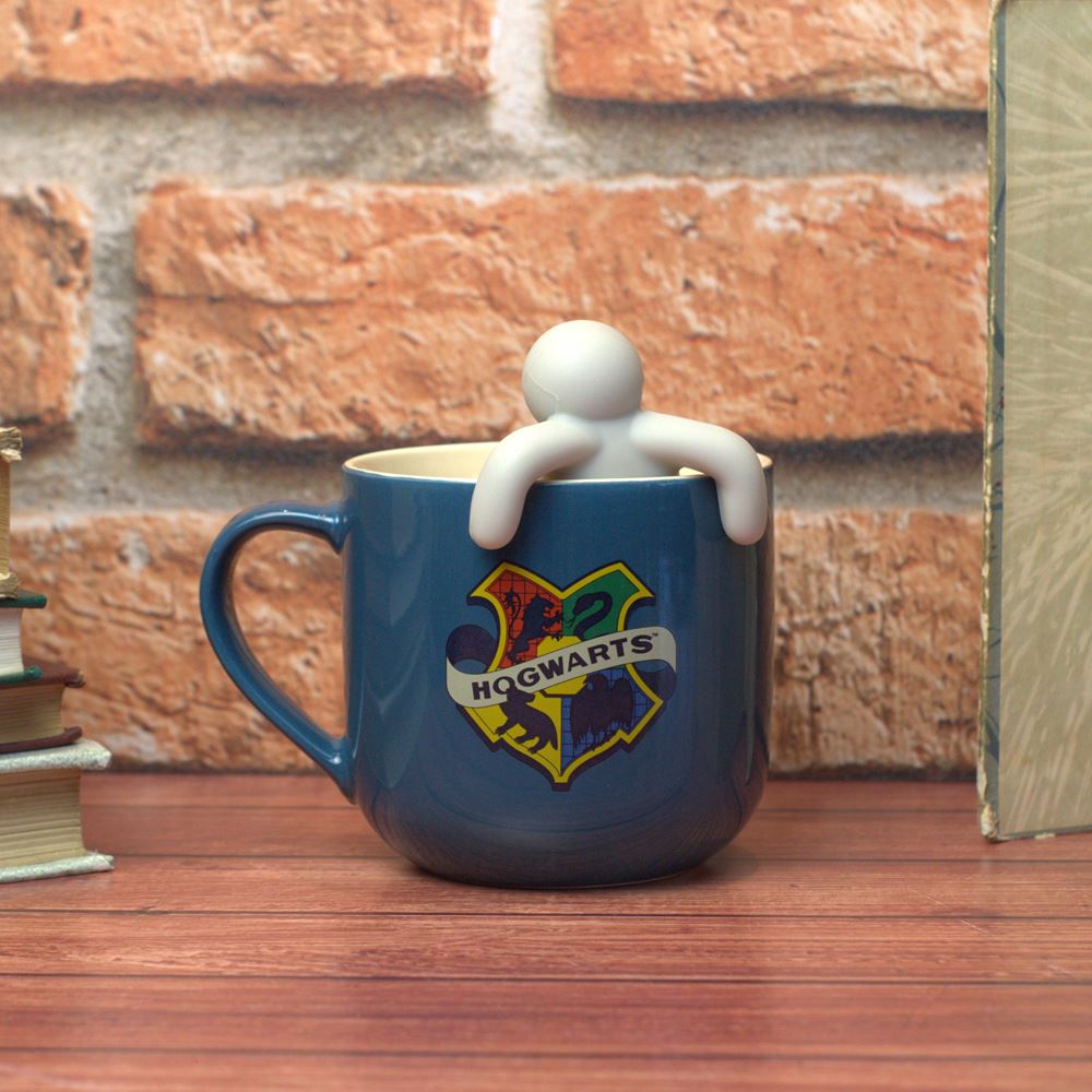caneca para chá com infusor em porcelana