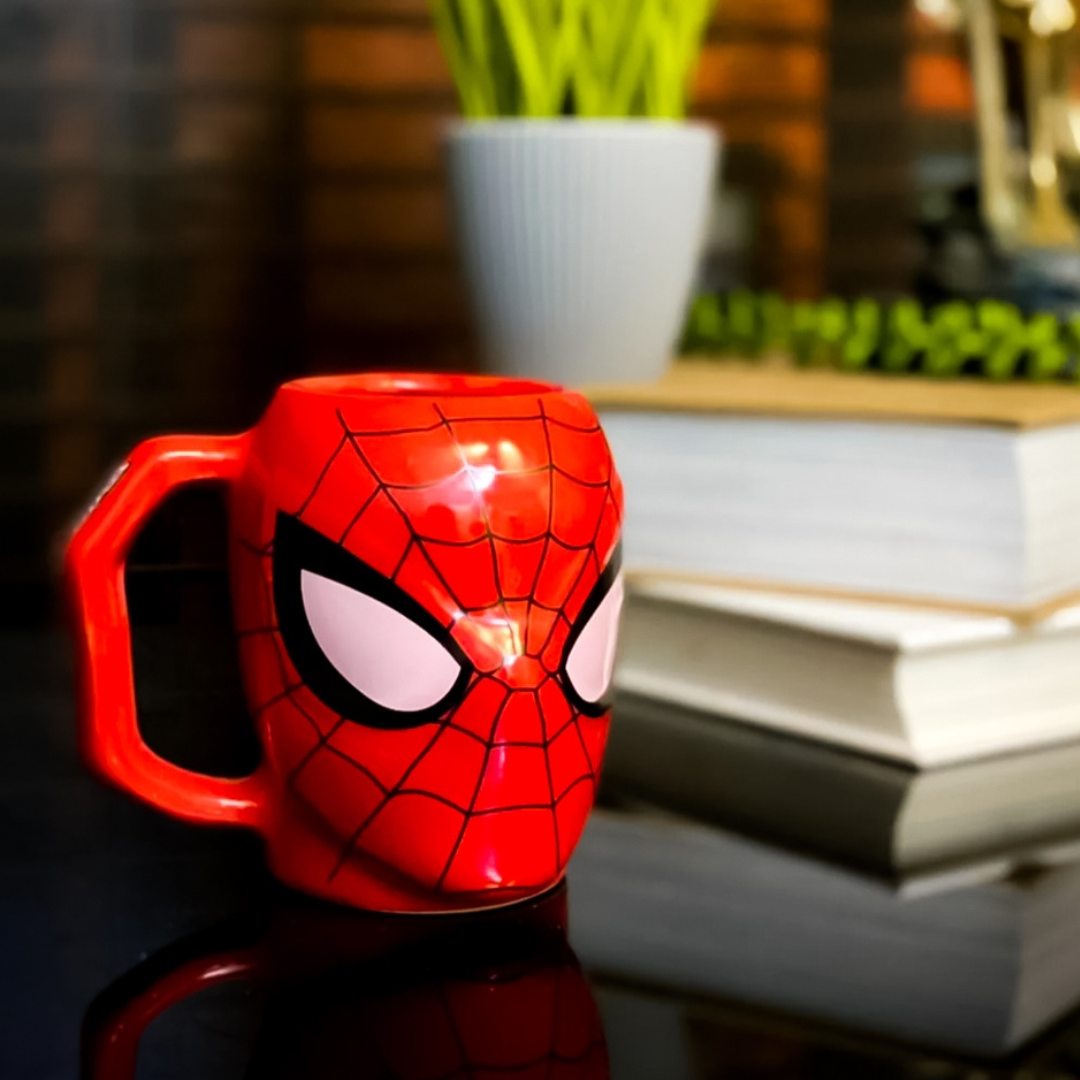 Caneca 3D Homem Aranha Spiderverse