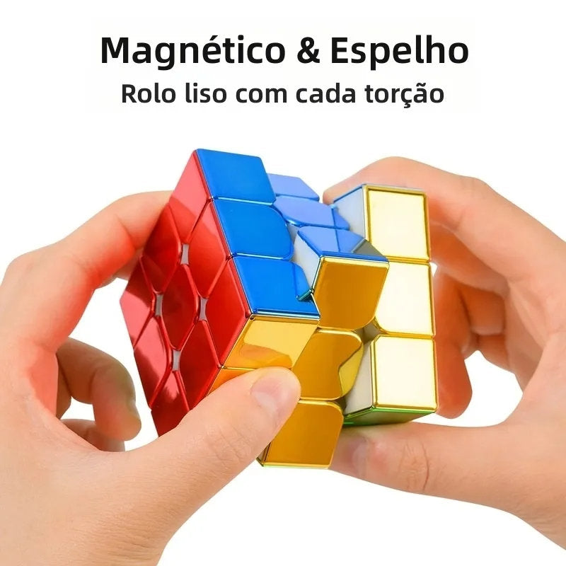 Cubo Mágico 3x3 Magnético Espelhado Cyclone Boys