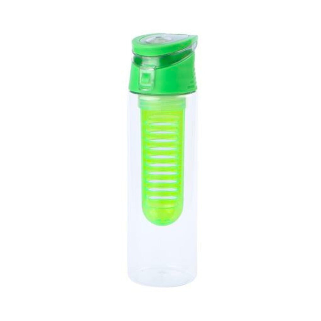 garrafa de chá com infusor verde