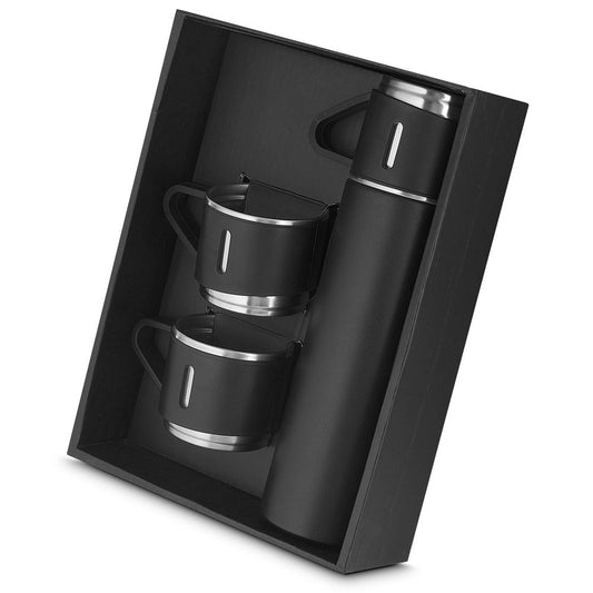garrafa térmica com caneca