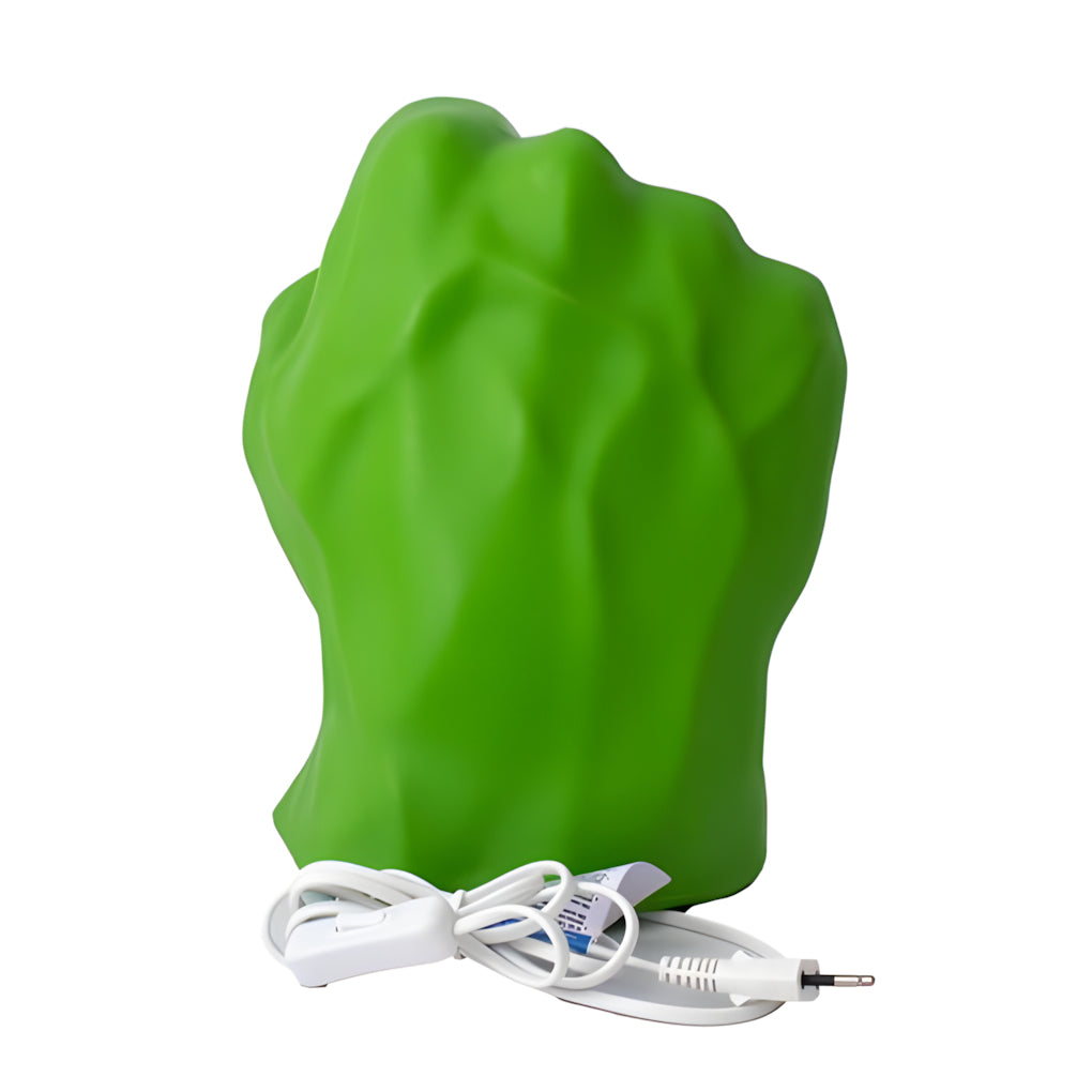 luminária mão do hulk
